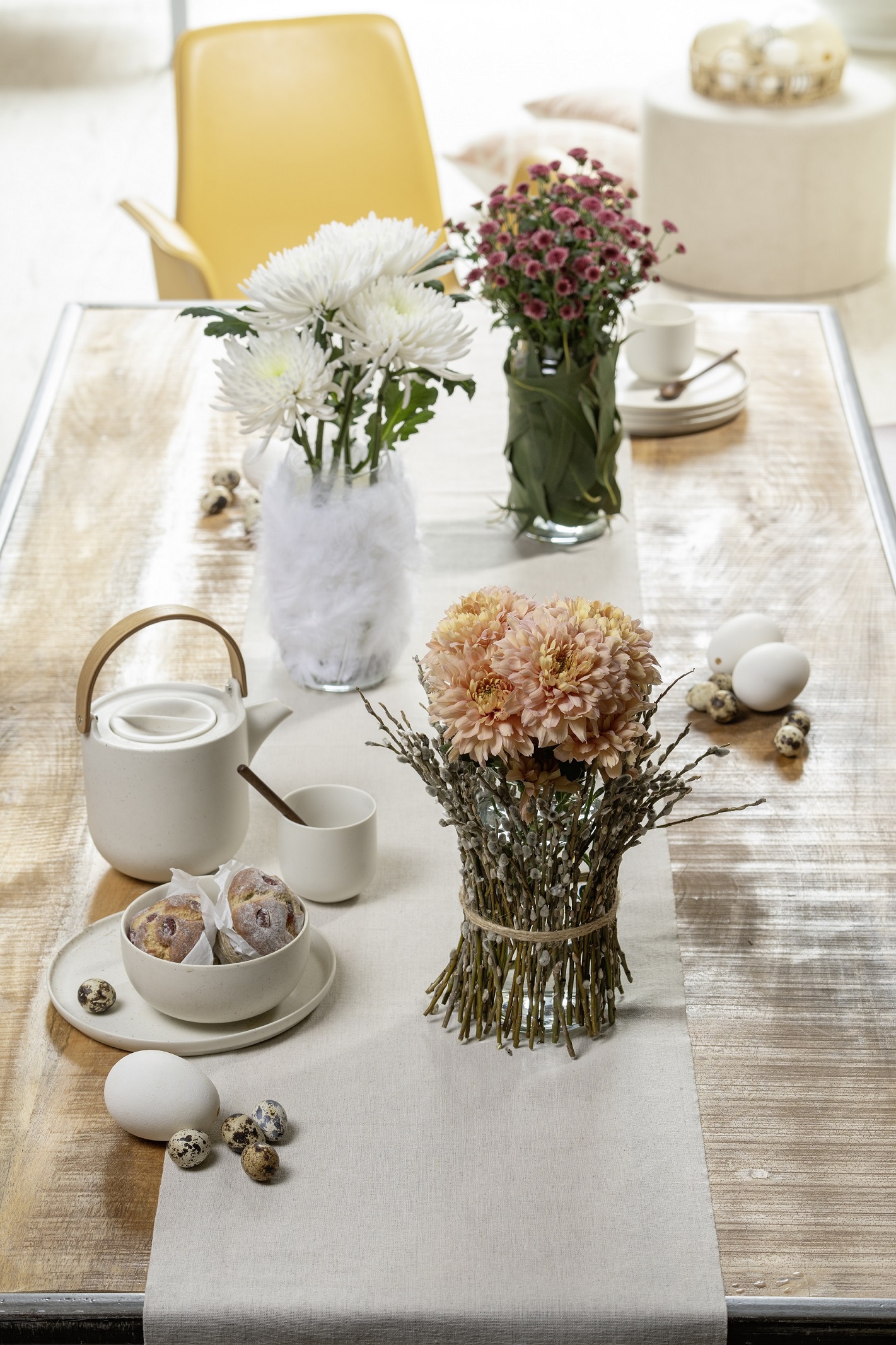 chryzantemy wiosna wielkanoc