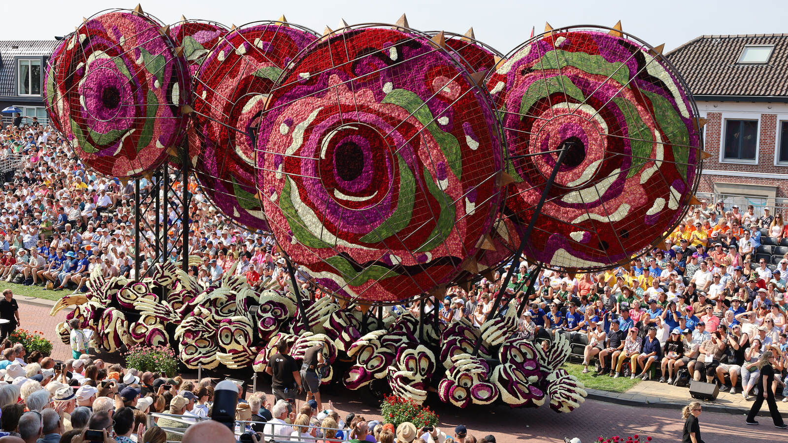 Corso Zundert 2024 parada kwiatów dalie holandia