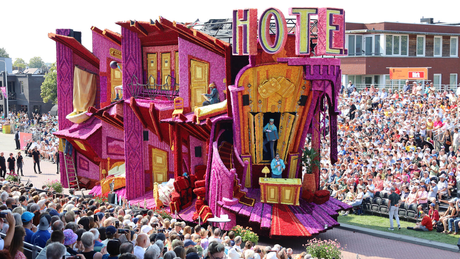 II miejsce Corso Zundert 2024 parada kwiatów dalii