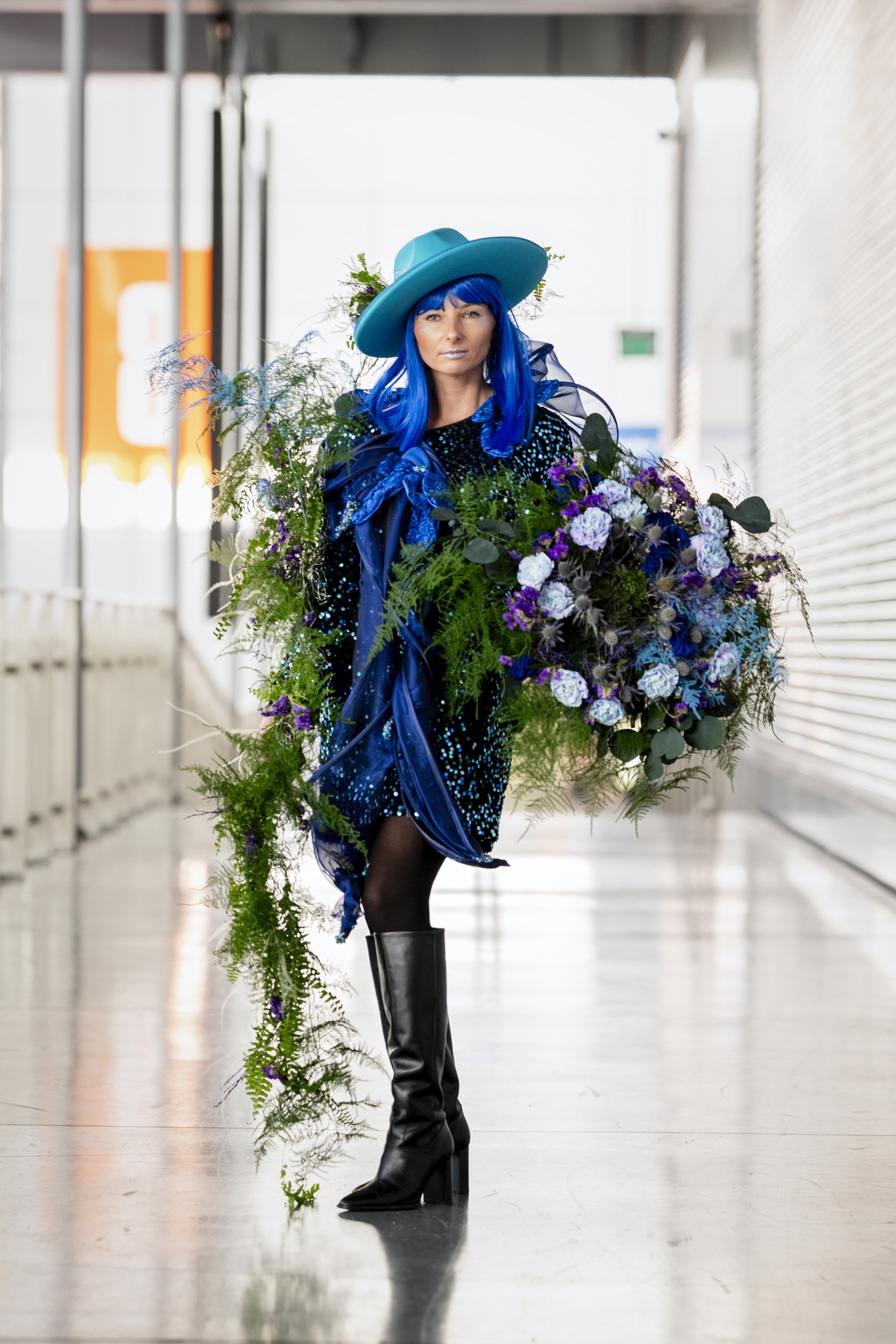 pokaz florystyczny dom kwiatów stowarzyszenie florystów polskich